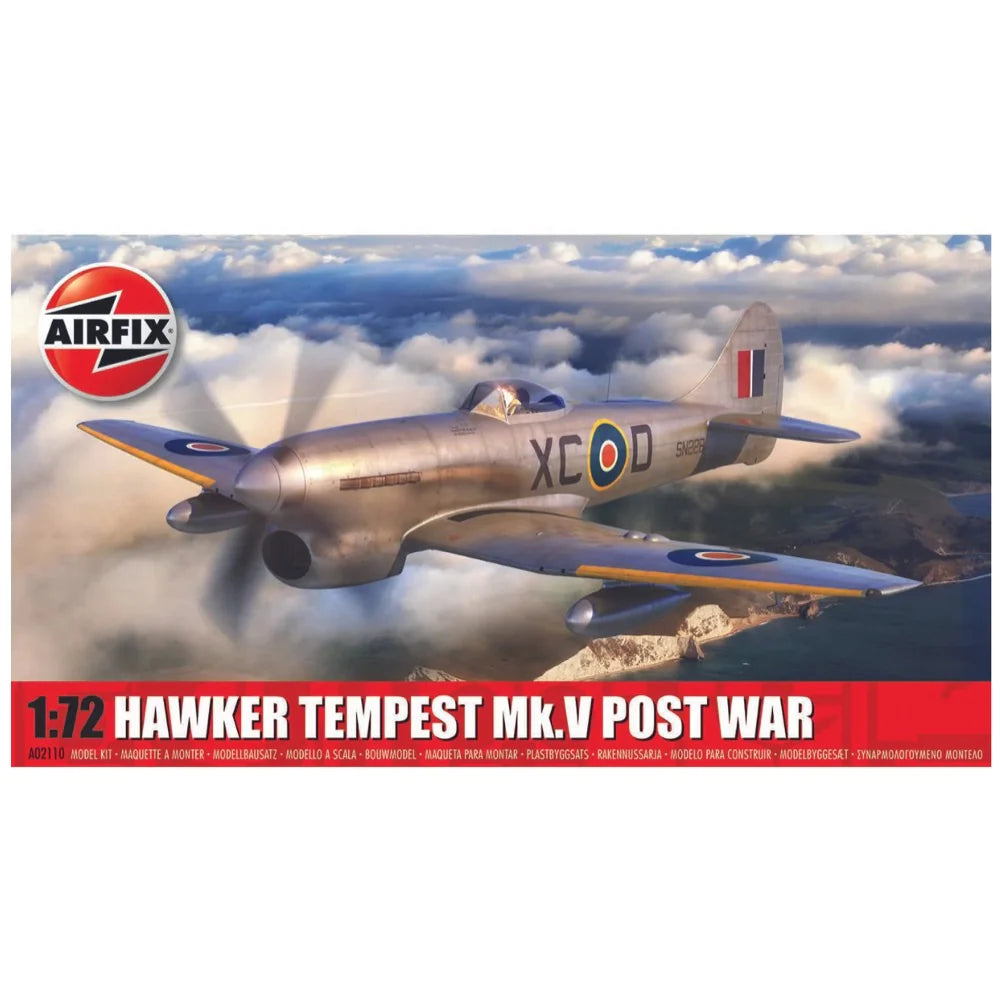 Maquette Mustang IV Kit Complet - 1/72 - AIRFIX A55107A