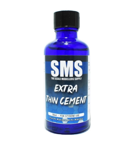 SCALE MODELLERS SUPPLY EXTRA THIN CEMENT 50ML