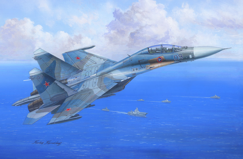 HOBBY HOSS Su-27UB Flanker C 81713