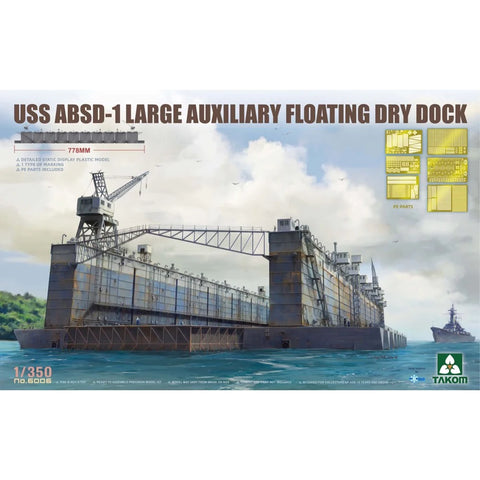 Takom 6006 1/350 USS ABSD-1 Large Aux Floating Dry Dock