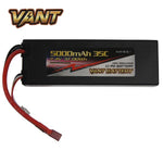 Vant - HARD CASE 7.4v 5000mAh 35c 2S Lipo w/Deans Connector