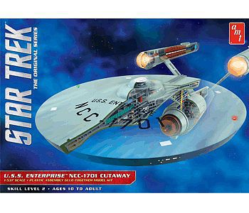 AMT Star Trek TOS Enterprise Cutaway(891/06)